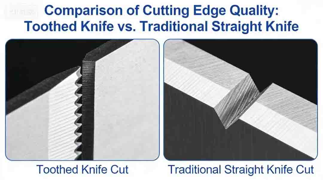 Packaging toothed blades Packaging toothed blades