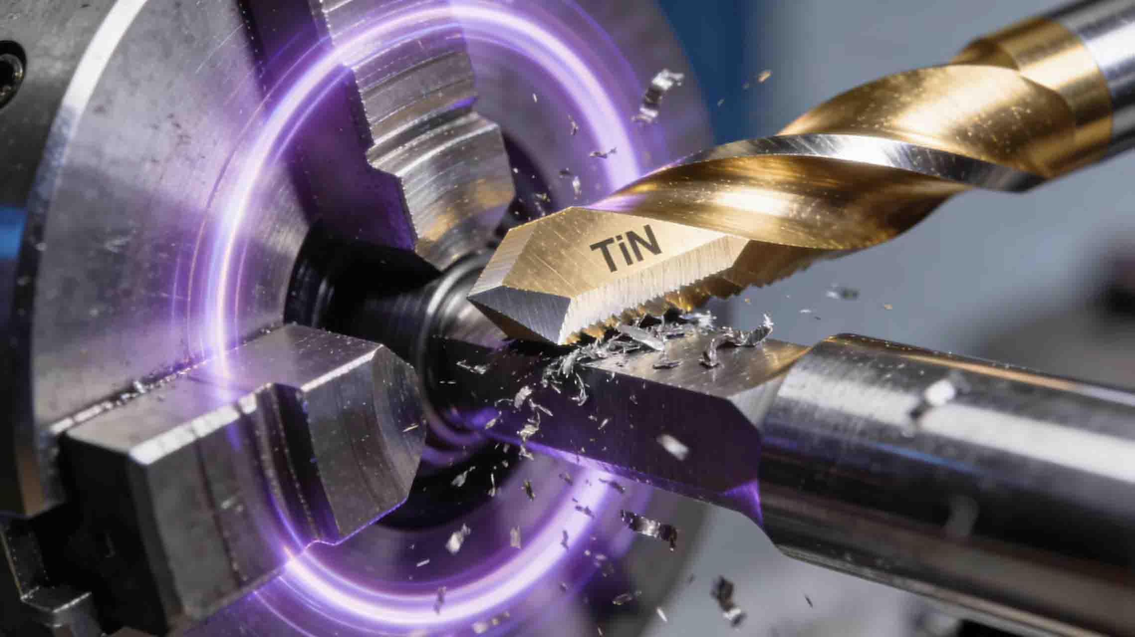 Efecto de mejora de los recubrimientos PVD/TiN en el corte de metales