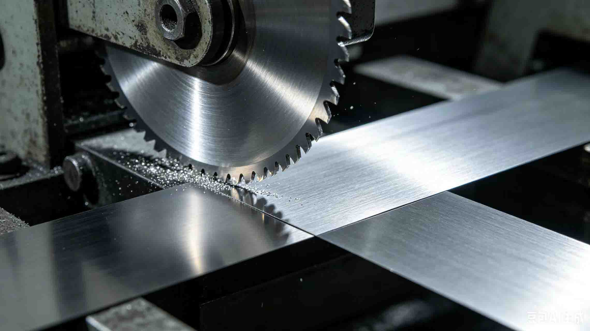 When shearing stainless steel strip with circular blades, should you adjust the blade or replace it when the edge develops burrs?