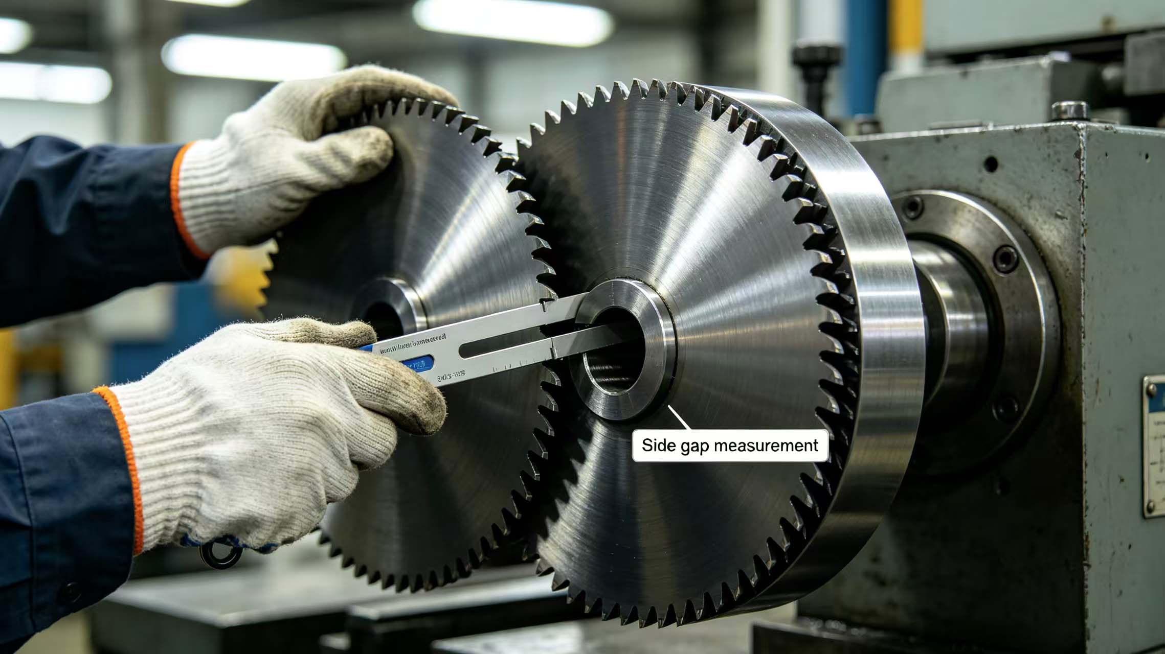 Feeler gauge measurement image