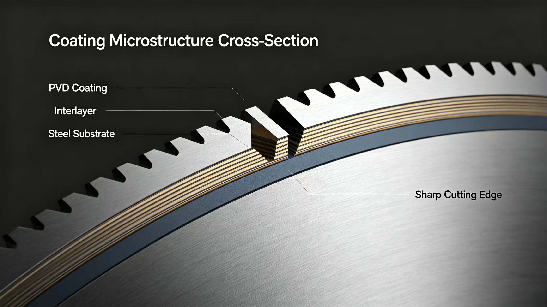 Coating structure diagram Coating structure diagram