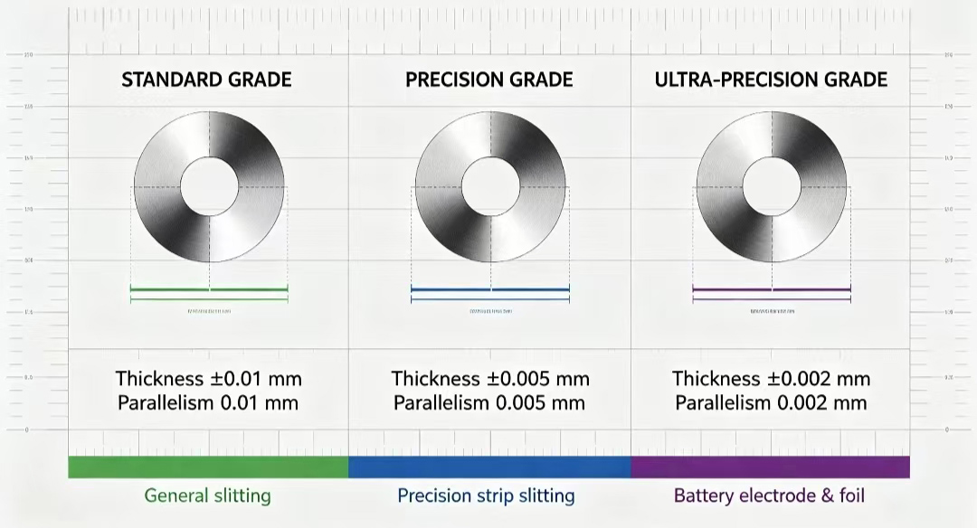 Precision grade comparison image